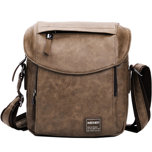 Ανδρική δερμάτινη τσάντα σε τρία χρώματα