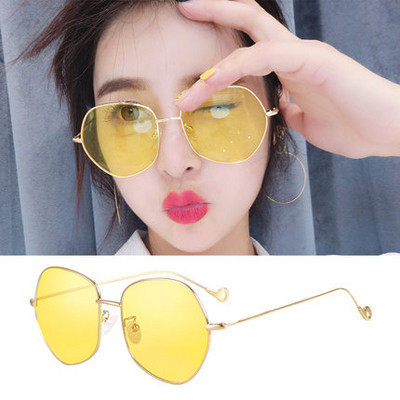 Ochelari de soare transparenți moderni de damă în trei culori