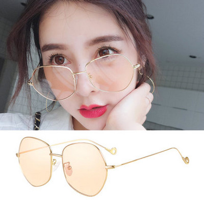 Ochelari de soare transparenți moderni de damă în trei culori