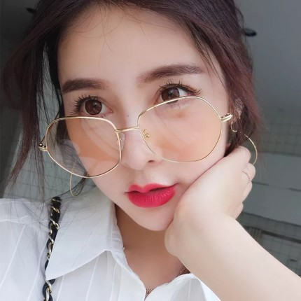 Ochelari de soare transparenți moderni de damă în trei culori
