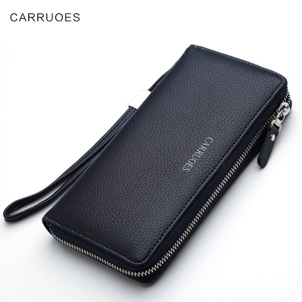 Portofel barbatesc modern din piele ecologica in trei culori