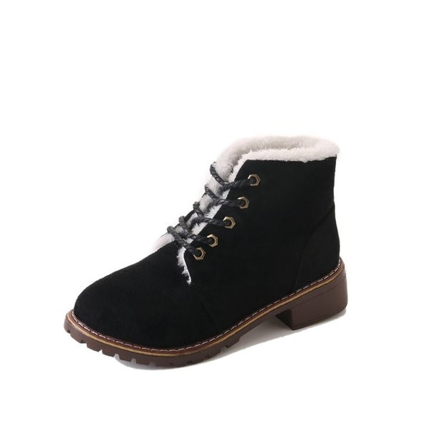 Cizme casual dama cu puf si talpa aspra in doua culori