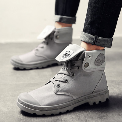 Мъжки ботуши с груба подметка в три цвята