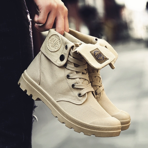 Мъжки ботуши с груба подметка в три цвята