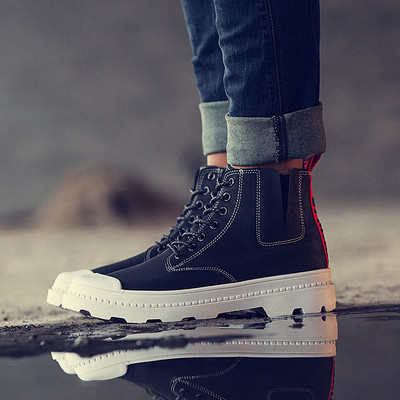 Cizme barbatesti cu sireturi in mai multe culori