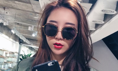 Ochelari de soare casual dama cu rama subtire