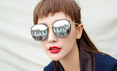 Ochelari de soare casual dama cu rama subtire