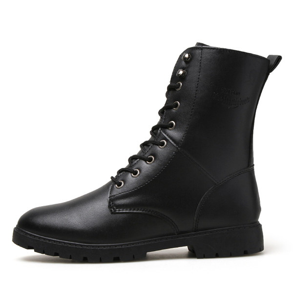 Cizme pentru bărbați în negru și maro