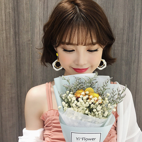 Ежедневни дамски кръгли обеци 