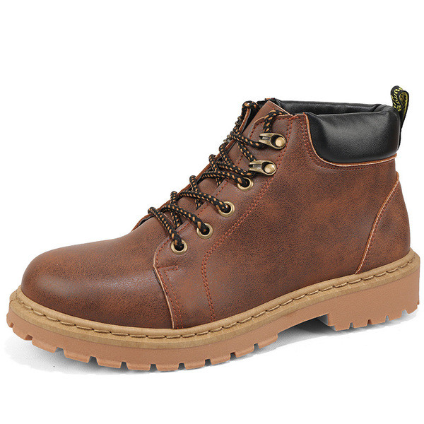 Cizme barbatesti cu talpa aspra in patru culori