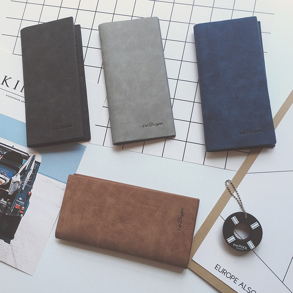 Стилен мъжки портфейл в  няколко цвята 