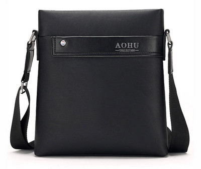 Κομψή ανδρική τσάντα σε δύο χρώματα