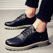 Мъжки зимни обувки с груба подметка в няколко цвята