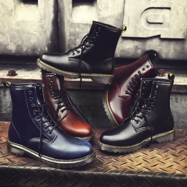 Durva talpú férfi csizma többféle színben