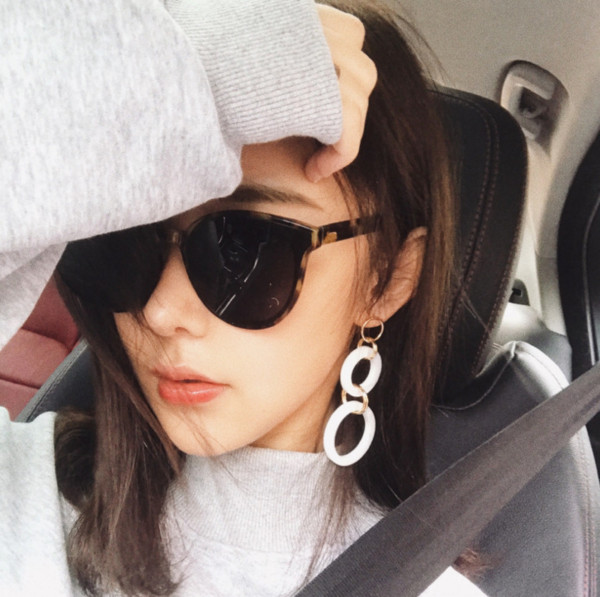 Ochelari actuali de dama in negru