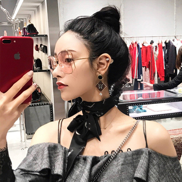 Ochelari de damă transparenți casual în trei culori