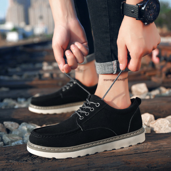 Мъжки есенно-зимни обувки в три цвята