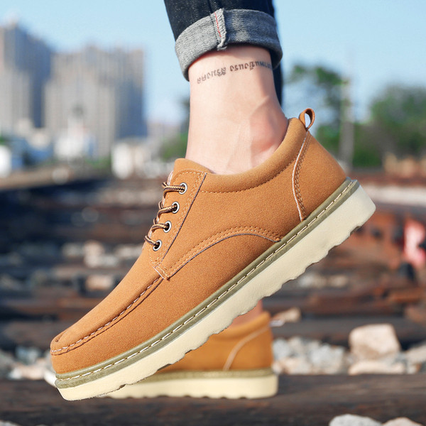 Мъжки есенно-зимни обувки в три цвята