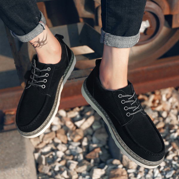 Мъжки есенно-зимни обувки в три цвята