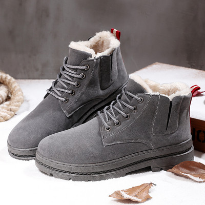 Ανδρικές χειμερινές μπότες με απαλή επένδυση σε διάφορα χρώματα