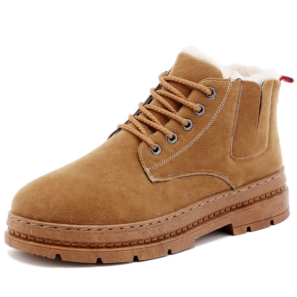 Ανδρικές χειμερινές μπότες με απαλή επένδυση σε διάφορα χρώματα