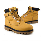 Ανδρικές μπότες σε τρία χρώματα με σκληρή σόλα