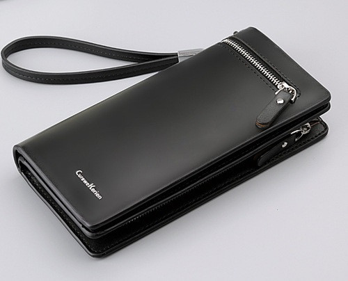 Portofel elegant pentru bărbați din piele ecologică în trei culori