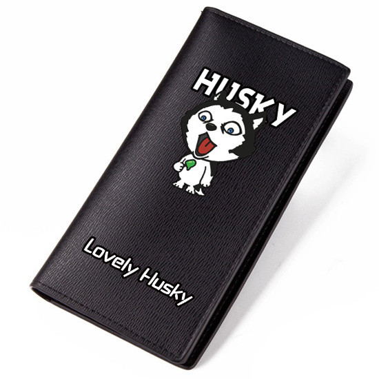 Portofel zilnic pentru bărbați cu aplicare de culoare în două mărimi