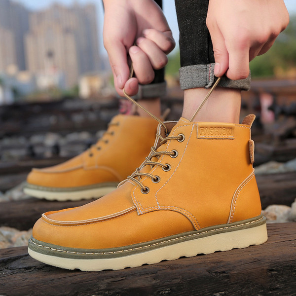 Cizme barbatesti pentru iarna in trei culori