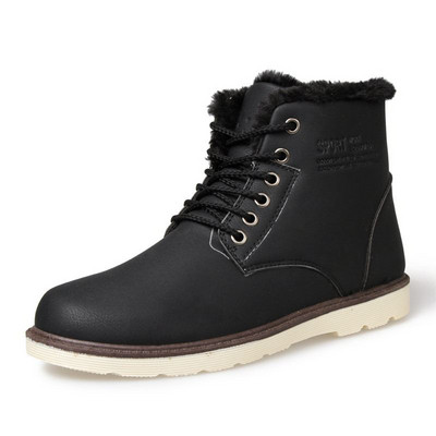 Мъжки ботуши с мека подплата в два цвята