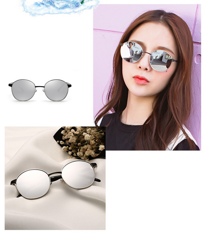 Ochelari moderni de oglindă pentru femei în diferite culori