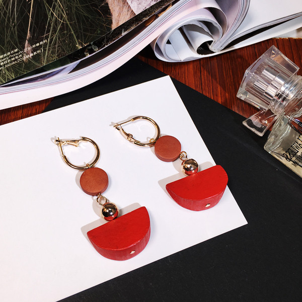 Дамски ежедневни дълги обеци в два цвята