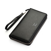 НОВО Модерен мъжки портфейл от еко кожа в няколко цвята