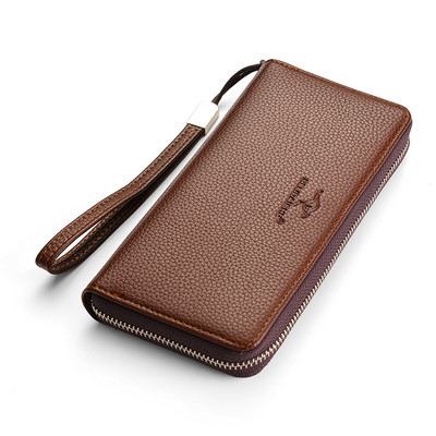 НОВО Модерен мъжки портфейл от еко кожа в няколко цвята