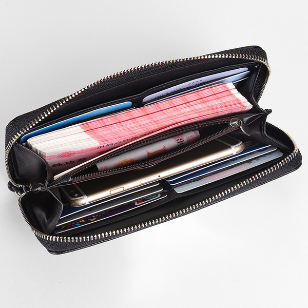 НОВО Модерен мъжки портфейл от еко кожа в няколко цвята 