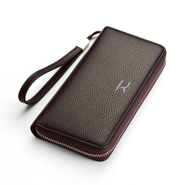 НОВО Модерен мъжки портфейл от еко кожа в няколко цвята 