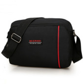 Geanta barbateasca in doua modele in negru