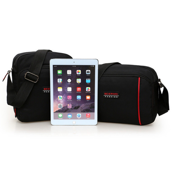 Geanta barbateasca in doua modele in negru