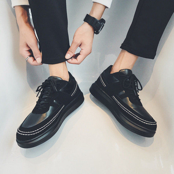 Pantofi barbatesti cu sireturi in mai multe culori