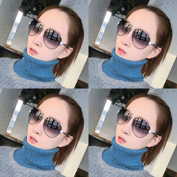 Moдерни дамски слънчеви очила в четири цвята