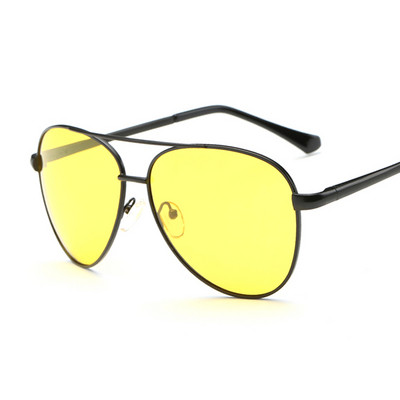 Aктуални слънчеви очила в жълт цвят подходящи за мъже и жени