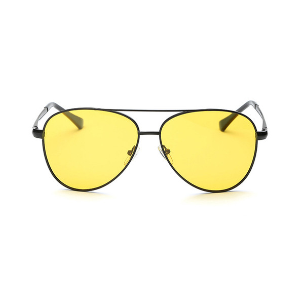Κομψά γυαλιά ηλίου σε κίτρινο χρώμα κατάλληλα για άνδρες και γυναίκες