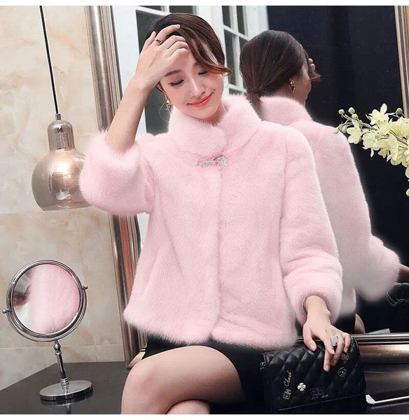 Palton de puf de damă elegant în patru culori