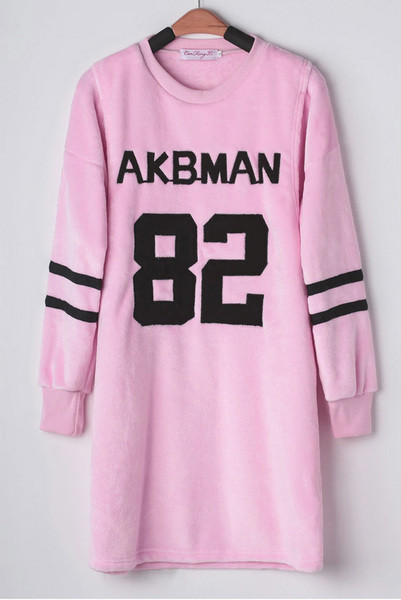 Rochie moale de dama pentru gravide cu inscriptie in doua culori