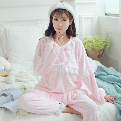 Χειμερινή πιτζάμα για έγκυες γυναίκες σε δύο μέρη σε διάφορα μοντέλα