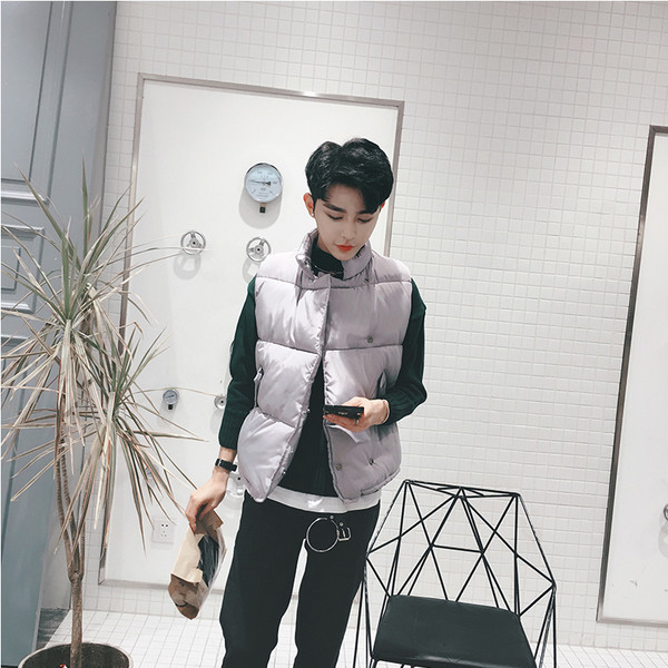 Актуален мъжки елек в няколко цвята 