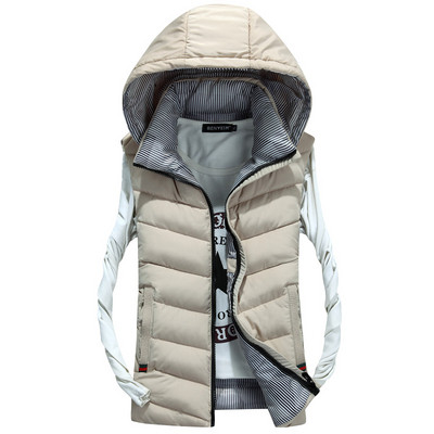 Мъжки плътен елек в четири цвята