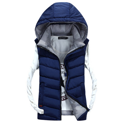 Мъжки плътен елек в четири цвята