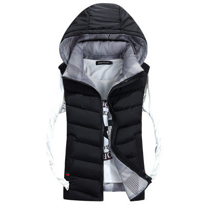 Мъжки плътен елек в четири цвята