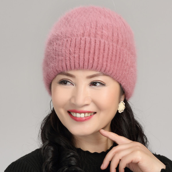 Eжедневна дамска плътна шапка в няколко цвята